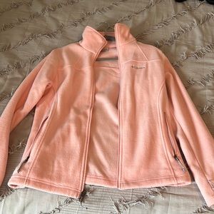 Size medium, pink, Columbia jacket. Never worn!